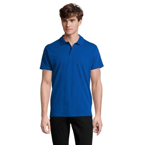 SPRING II MEN Polo 210g Niebieski 4XL (S11362-RB-4XL)