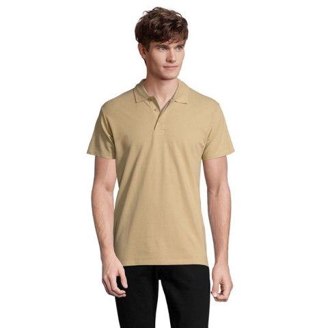 SPRING II MEN Polo 210g Sand L (S11362-SA-L)