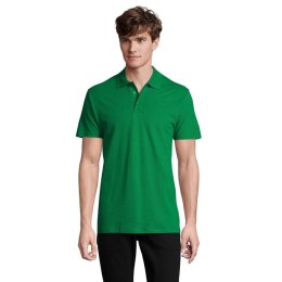 SPRING II MEN Polo 210g Zielony XL (S11362-KG-XL)