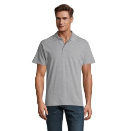 SPRING II MEN Polo 210g grey melange 3XL (S11362-GY-3XL)