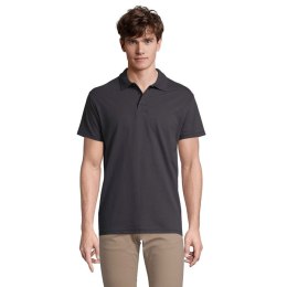 SPRING II MEN Polo 210g mysi szary L (S11362-MU-L)