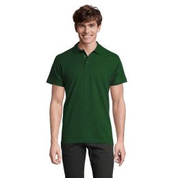 SPRING II MEN Polo 210g zielony golf XL (S11362-GG-XL)