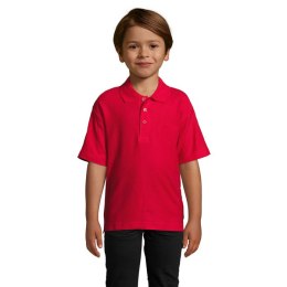 SUMMER II KIDS Polo 170g Czerwony 3XL (S11344-RD-3XL)