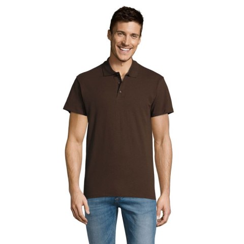 SUMMER II MEN polo 170g Chocolate XXL (S11342-CH-XXL)