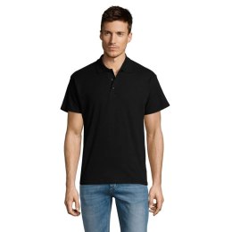 SUMMER II MEN polo 170g Czarny / Czarny opal L (S11342-BK-L)