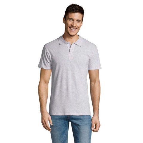 SUMMER II MEN polo 170g Popiół XXL (S11342-AS-XXL)