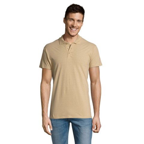 SUMMER II MEN polo 170g Sand XS (S11342-SA-XS)