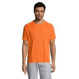 Koszulka męska SPORTY Pomarańczowy L (S11939-OR-L)