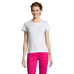 MISS Damski T-SHIRT 150g Biały L (S11386-WH-L)