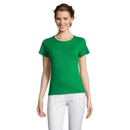 MISS Damski T-SHIRT 150g Zielony L (S11386-KG-L)