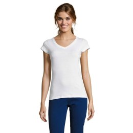 MOON Damski T-SHIRT 150g Biały M (S11388-WH-M)