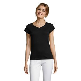 MOON Damski T-SHIRT 150g deep black XL (S11388-DB-XL)