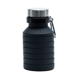 Składany bidon sportowy Makalu 550 ml, czarny