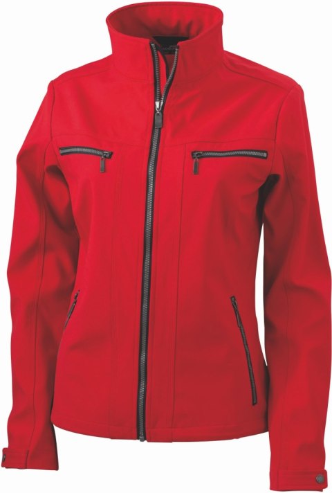 Ladies softshell 20 - czerwony