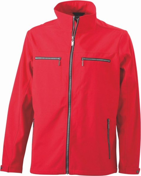 Mens softshell 20 - czerwony