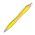 Długopis plastikowy MOSCOW kolor żółty