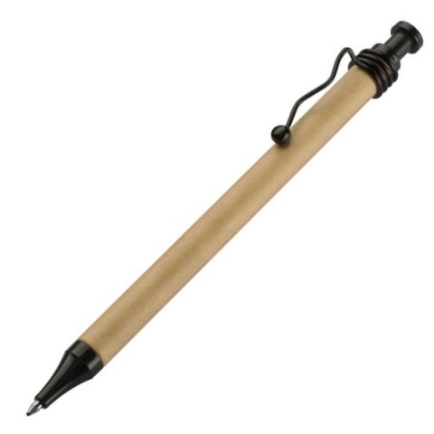 Długopis tekturowy CRAMLINGTON kolor czarny