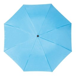 Parasol manualny LILLE kolor jasnoniebieski