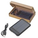 Power bank solarny 4 000 mAh PHILADELPHIA kolor czarny