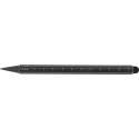 Wieczny długopis aluminiowy z miarką HALMSTAD kolor czarny