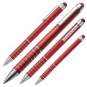 Długopis metalowy touch pen LUEBO kolor czerwony