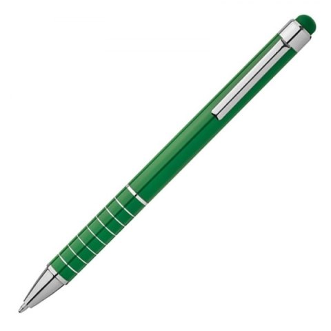 Długopis metalowy touch pen LUEBO kolor zielony