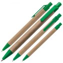 Długopis tekturowy BRISTOL kolor zielony