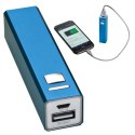 Power bank 2 200 mAh PORT HOPE kolor niebieski