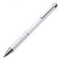 Długopis metalowy touch pen LUEBO kolor biały