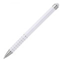 Długopis metalowy touch pen LUEBO kolor biały