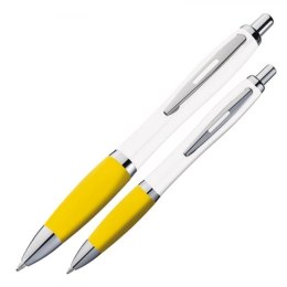 Długopis plastikowy KALININGRAD kolor żółty