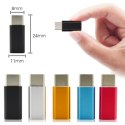 Adapter USB TYP-C/micro USB kolor wielokolorowy