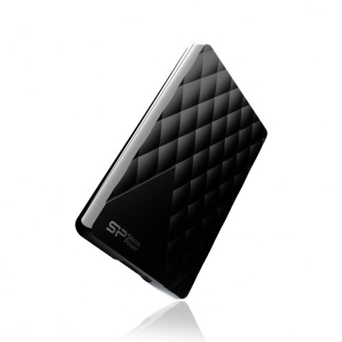 Przenośny dysk USB 3,0 Silicon Power Diamond D06 2TB, czarny kolor czarny