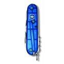 Scyzoryk Climber transparentny Victorinox kolor niebieski