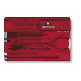 SwissCard Classic Victorinox kolor czerwony