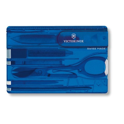 SwissCard Classic Victorinox kolor niebieski