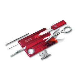 SwissCard Lite Victorinox kolor czerwony