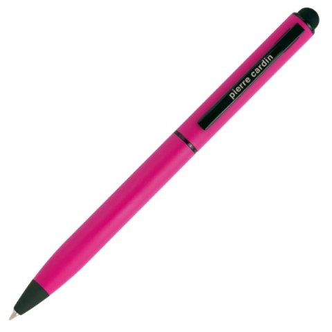 Długopis metalowy touch pen, soft touch CELEBRATION Pierre Cardin kolor różowy