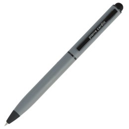 Długopis metalowy touch pen, soft touch CELEBRATION Pierre Cardin kolor szary