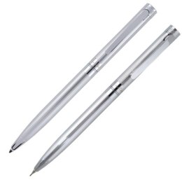 Zestaw piśmienny długopis i ołówek RENEE Pierre Cardin kolor szary