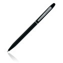 Długopis metalowy touch pen ADELINE Pierre Cardin kolor czarny