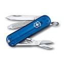 Scyzoryk Classic SD transparentny Victorinox kolor niebieski