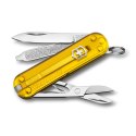 Scyzoryk Classic SD transparentny Victorinox kolor żółty