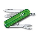 Scyzoryk Classic SD transparentny Victorinox kolor zielony