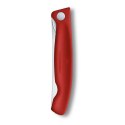 Składany nóż Swiss Classic Victorinox kolor czerwony