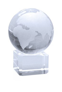World szklana kula ziemska / globus