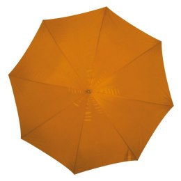 Parasol automatyczny z drewnianą rączką 105 cm kolor Pomarańczowy