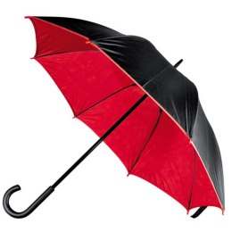 Parasol manualny, 102 cm kolor Czerwony