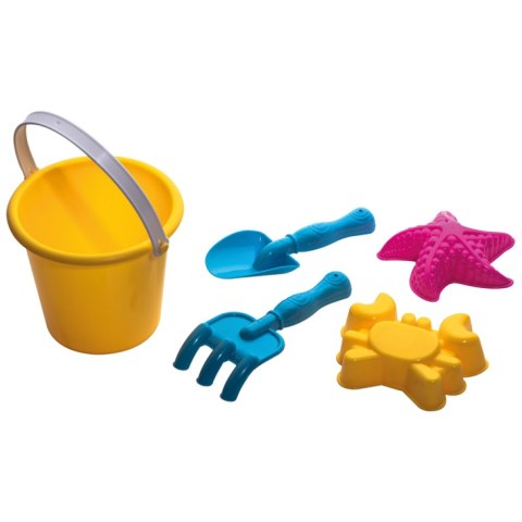 Plastikowe zabawki na plażę kolor Wielokolorowy