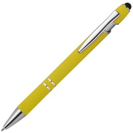 Długopis aluminiowy touch pen kolor Żółty